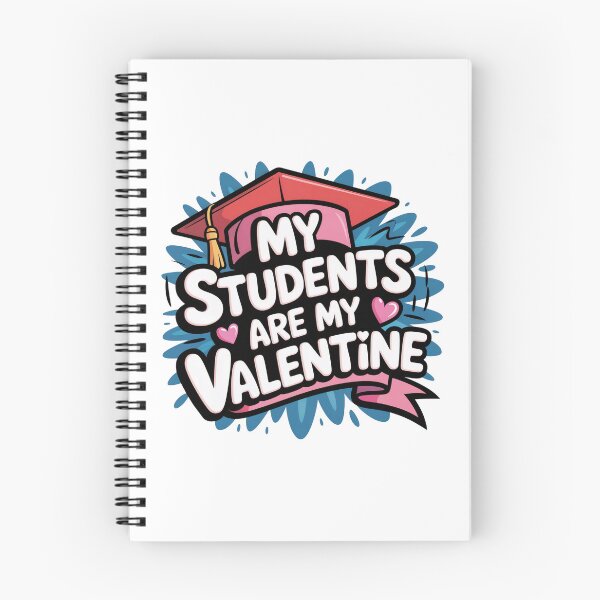 Item preview, My Students Are My Valentine – Cute Teacher Valentine Quote Design designed and sold by SoftStyleStudio ⭐⭐⭐.