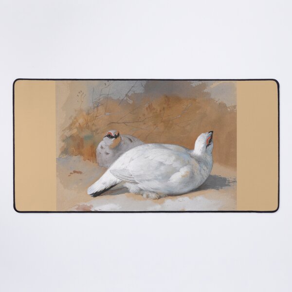 Item preview, Archibald Thorburn: A Brace of Ptarmigan in the Snow designed and sold by Tridentulus.