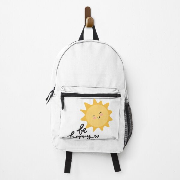 Item preview, Be Happy Cartoon Sun Cute Positive Design designed and sold by Studio Sonders.