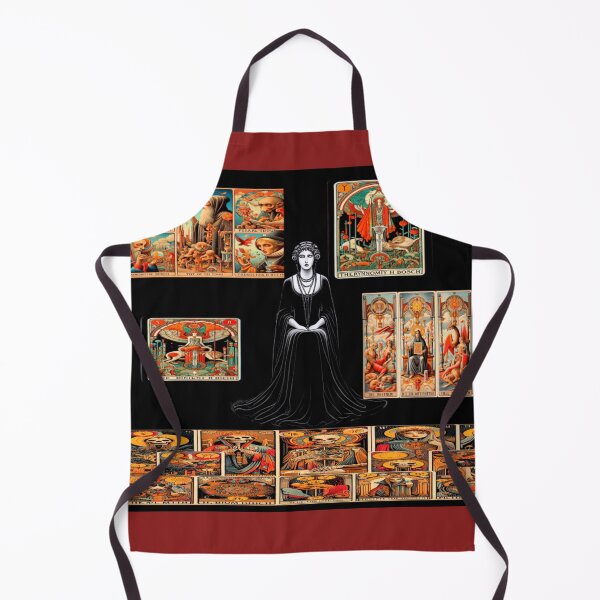 Item preview, The Oracle of Shadows: A Surrealist Boschian Tarot Collage designed and sold by daweave77.