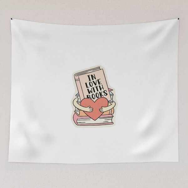 Item preview, Copy of Inlove with books, Heart and books design showing love for reading on a simple background designed and sold by SpaceartLilu.