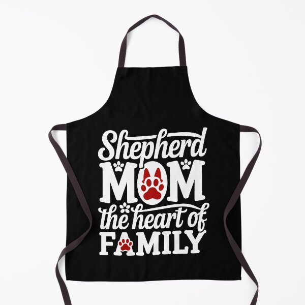 Item preview, German Shepherd Mom Paw Love Family Typography designed and sold by MuniraWearify.