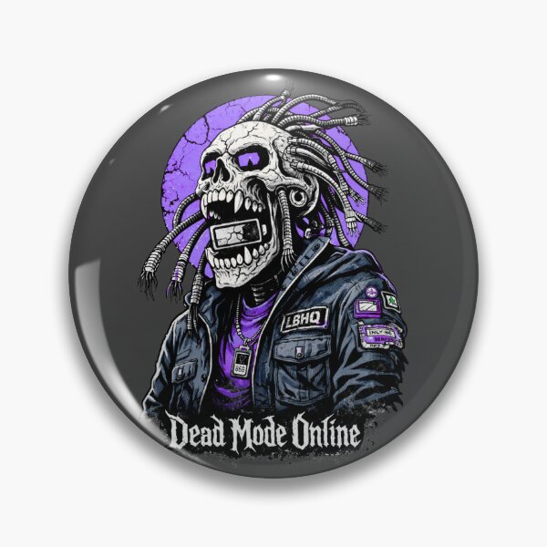 Item preview, Dead Mode Online – LowBatteryHQ Skull Streetwear Design designed and sold by LowBatteryHQ.