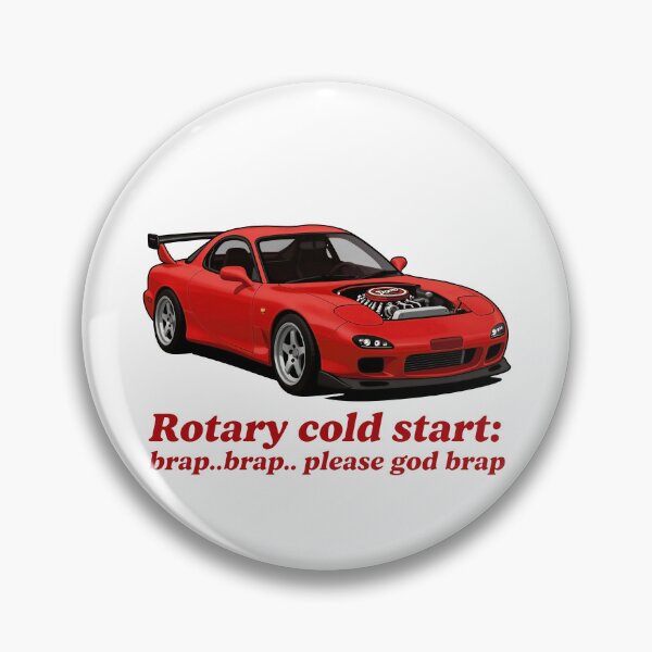 Item preview, Rotary Cold Start Red JDM Sports Car designed and sold by enginecoldstarts.