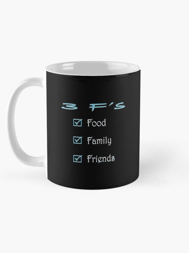 Thumbnail 5 of 6, Coffee Mug, 3Fs designed and sold by ColorGiggles.