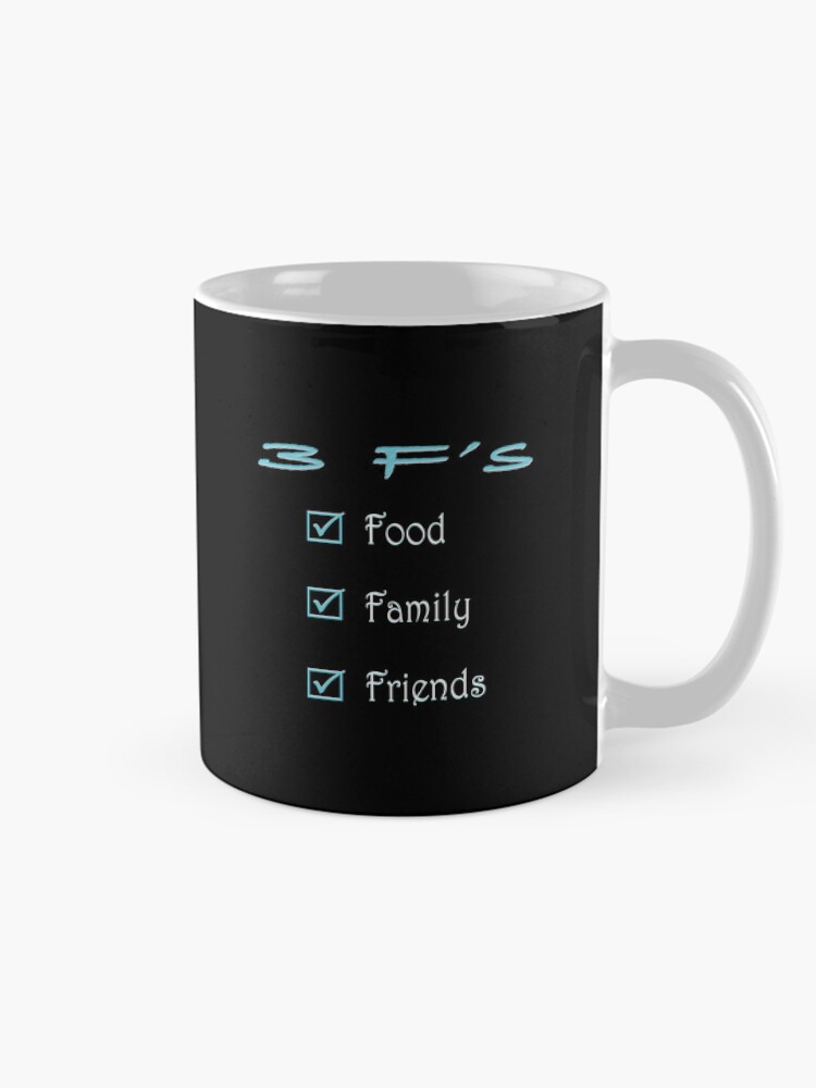 Thumbnail 3 of 6, Coffee Mug, 3Fs designed and sold by ColorGiggles.