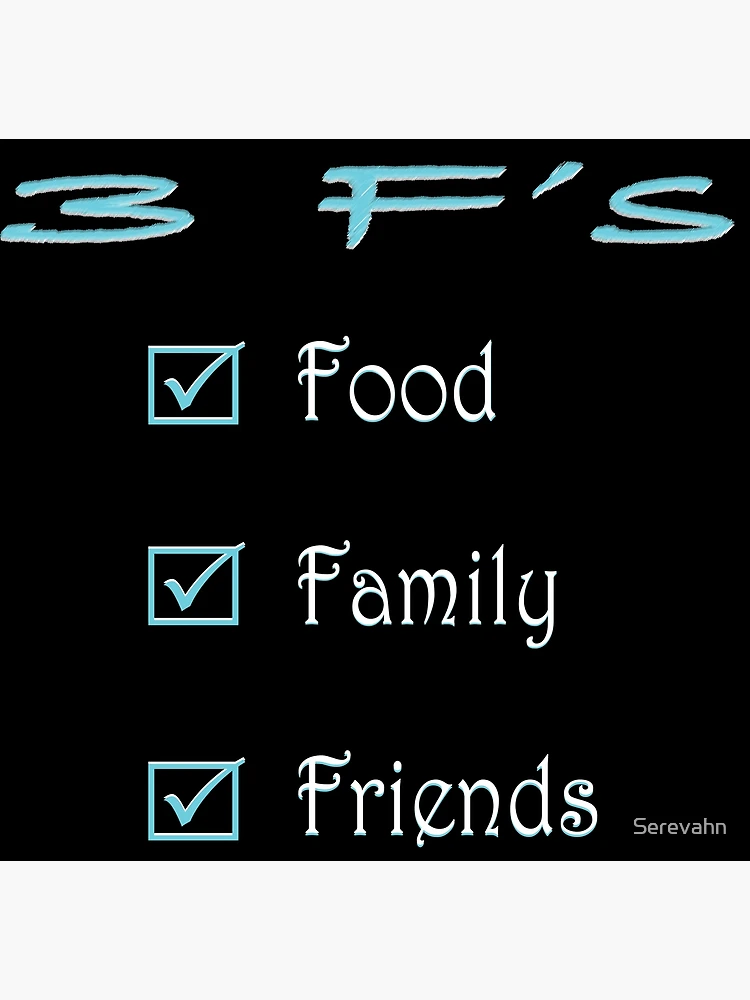 Thumbnail 3 of 3, Poster, 3Fs designed and sold by Serevahn.