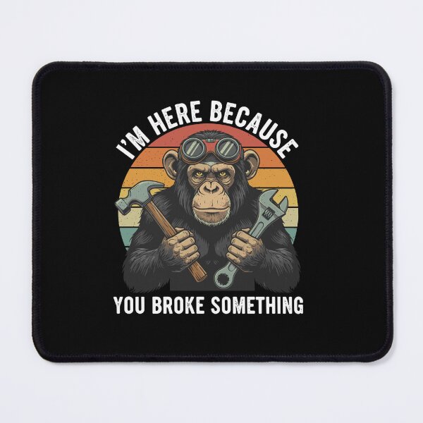 Item preview, I'm Here Because - Mechanic Humor designed and sold by Narutomarket.