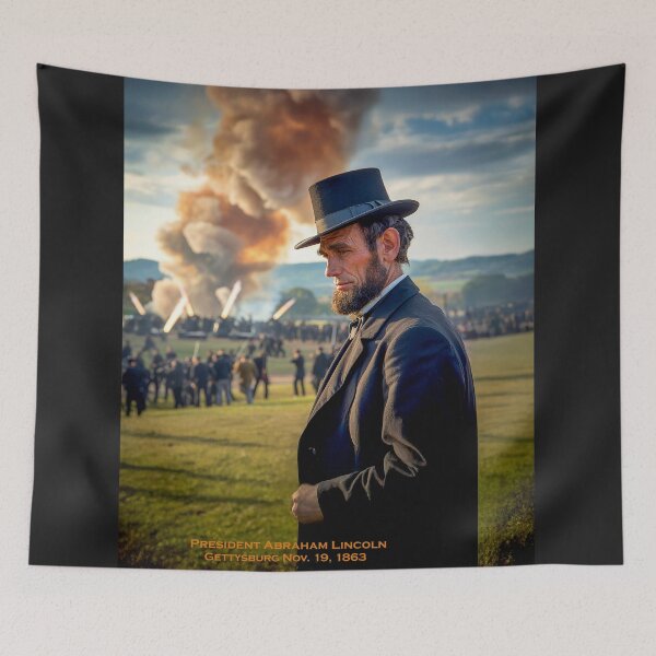 Item preview, PRESIDENT ABRAHAM LINCOLN - Gettysburg, Nov. 19, 1863 designed and sold by DBM Photo Art 1.