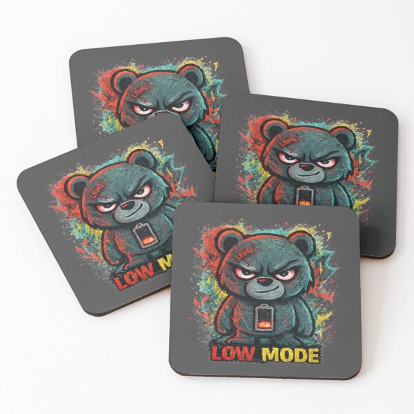 Item preview, Low Mode Bear designed and sold by LowBatteryHQ.