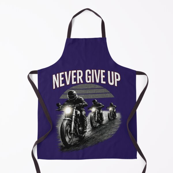 Item preview, Copy of Never Give Up Motorcycle Rider – Powerful Vintage Biker Art, Inspirational & Funny Gift for True Riders designed and sold by Williams Anderson.