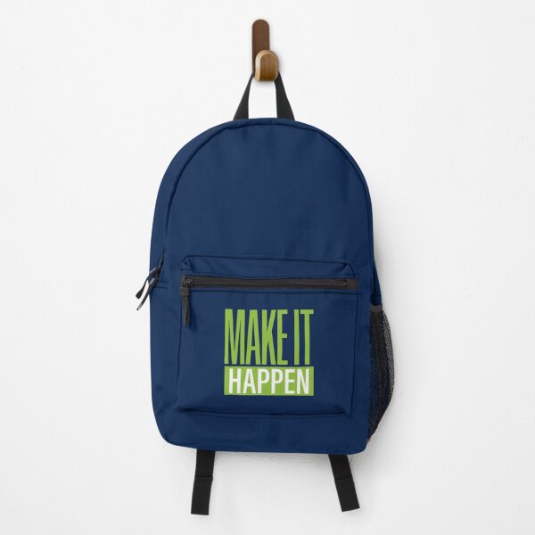 Item preview, MAKE IT HAPPEN – Bold Motivational Typography - Green designed and sold by modo-arte.