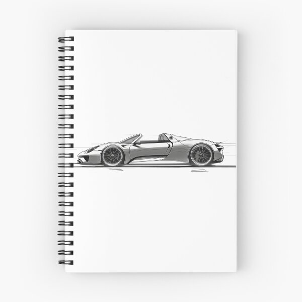 Item preview, 918 Supercar sketch designed and sold by blackdogshop.