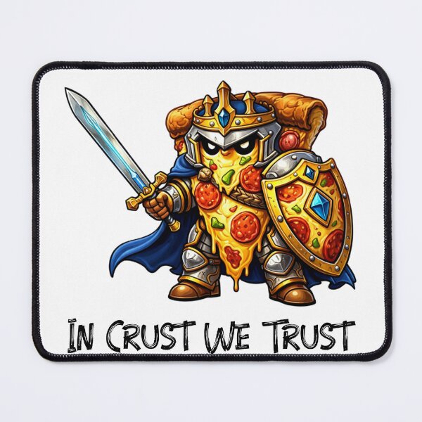 Item preview, Pizza Paladin Warrior – Epic Funny Food Knight Battle designed and sold by DigiWoosh.
