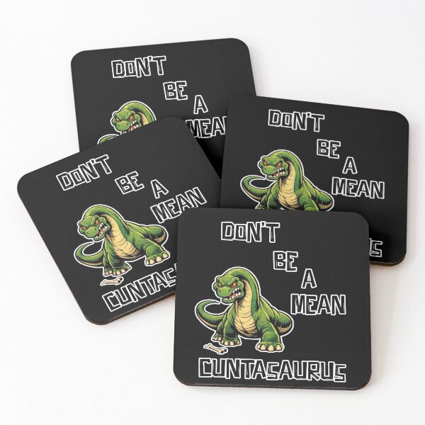 Item preview, Mean Cuntasaurus designed and sold by LevonsCrazyArt.