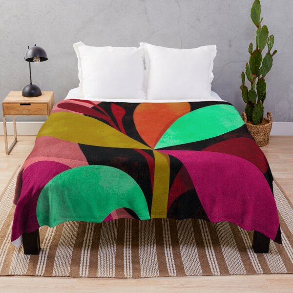 Item preview, Abstract Floral Energy Bloom designed and sold by joycrysstudio.