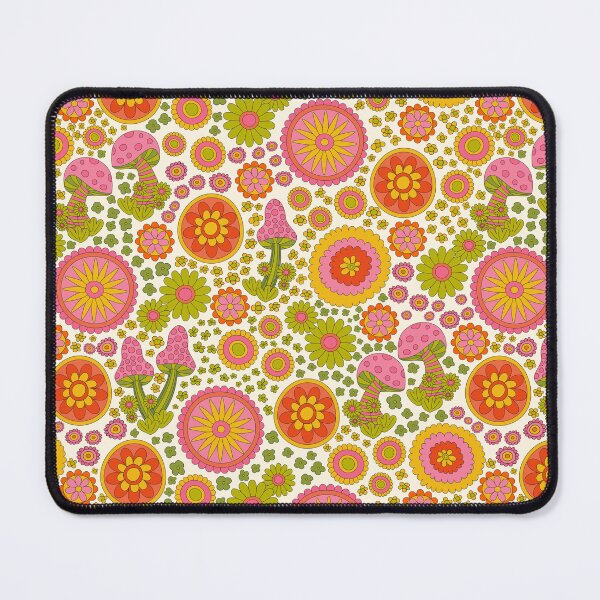 Artikelvorschau, Maximalistischer Flower-Power-Stil der 70er entworfen und verkauft von TrilbyWorks.