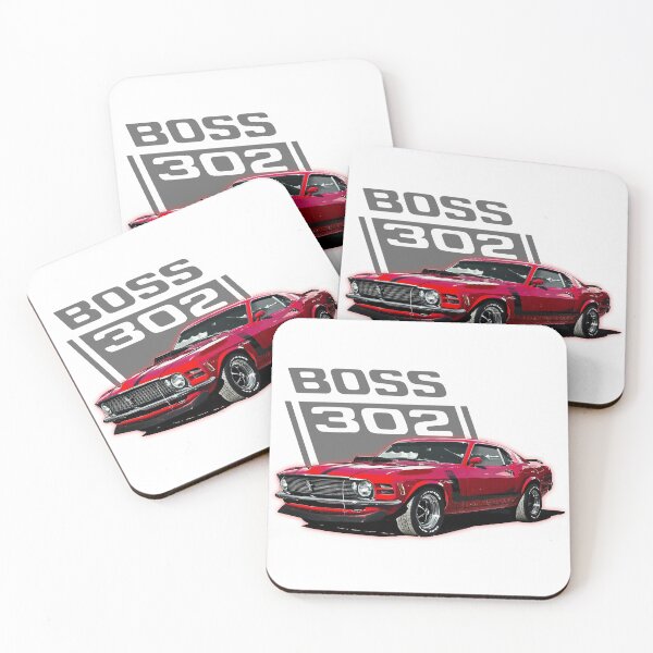 Item preview, Boss 302 Mustang '70 red designed and sold by CoolCarVideos.