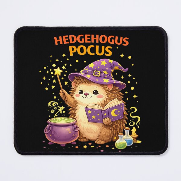 Item preview, Hedgehogus Pocus Cute Wizard Hedgehog designed and sold by Papier Atelier Art.