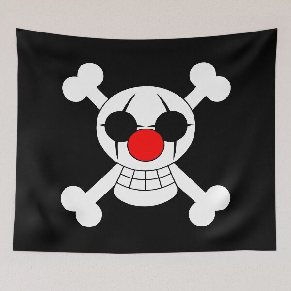 Item preview, buggy the star clown flag vintage retro designed and sold by losgalacti.