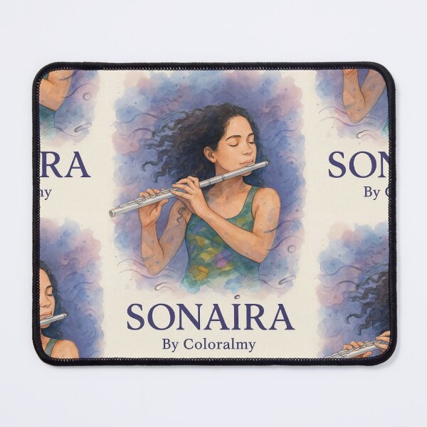 Item preview, Sonaira — Artistic illustration inspired by music and air. By COLORALMY designed and sold by Coloralmy.