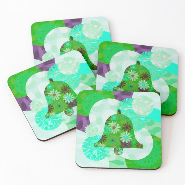 Item preview, Green Floral Calm – Abstract Nature Art designed and sold by joycrysstudio.