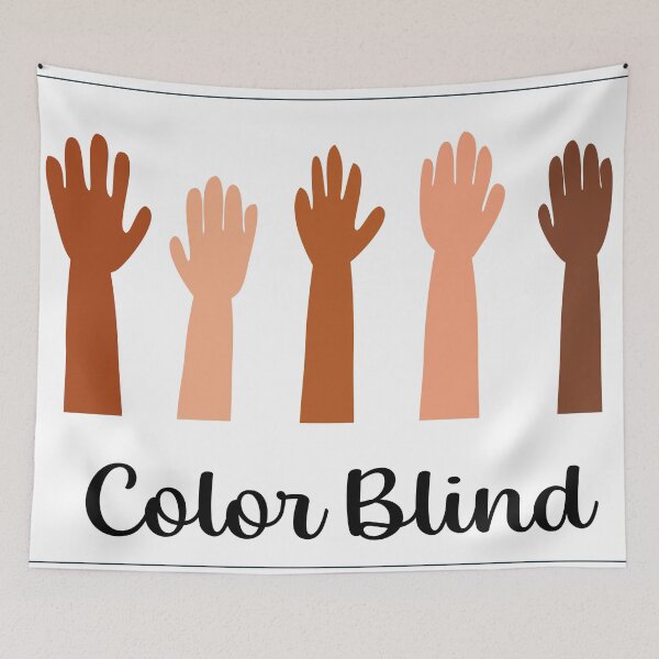 Item preview, Be Color Blind designed and sold by 5adraval.