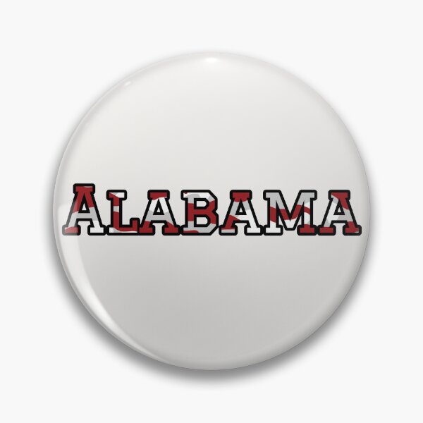Item preview, Alabama Roots Lettering | Bold Crimson & White Style designed and sold by Long Family Gifts.