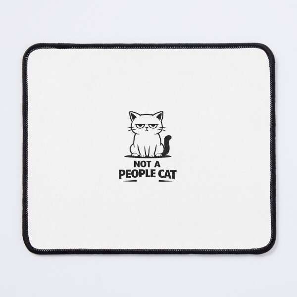 Item preview, Antisocial Cat – Not a People Cat Funny Cat Design designed and sold by antissocialcat.