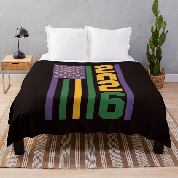Item preview, American Flag 2026 Mardi Gras Celebration designed and sold by MichaelStalkas.
