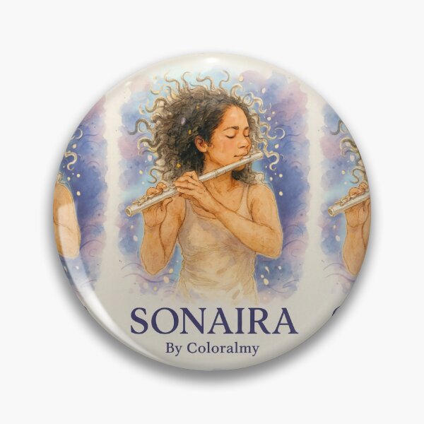 Item preview, Sonaira — Expressive artistic illustration inspired by music. By COLORALMY designed and sold by Coloralmy.