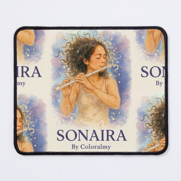 Item preview, Sonaira — Expressive artistic illustration inspired by music. By COLORALMY designed and sold by Coloralmy.