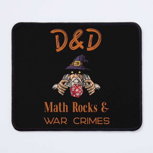 Item preview, D&D: Math Rocks and War Crimes designed and sold by DesignsbyDugar.