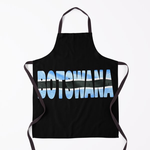 Item preview, BOTSWANA - Flag Flying in Wind cut to Letters Souvenir Sticker Shirt designed and sold by Adam Gormley.