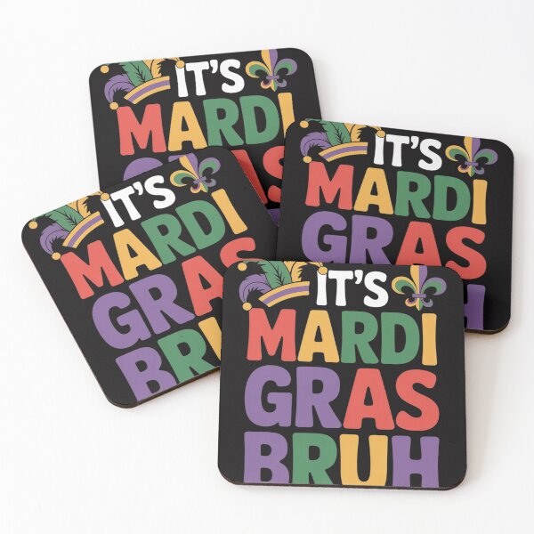 Item preview, Bruh Mardi Gras Teens Boys Kids Mardi Gras designed and sold by Vexat062Art.