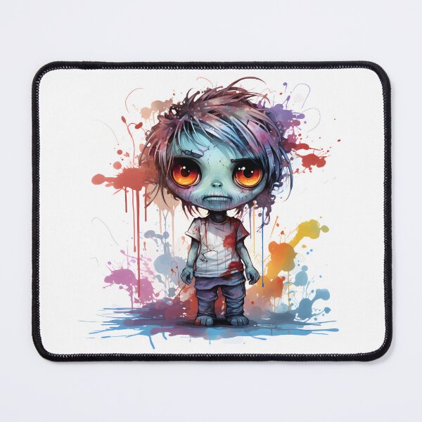 Item preview, Colourful Watercolour Zombie Kid designed and sold by Poison-Potion.