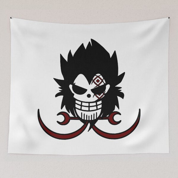 Item preview, monkey d dragon flag vintage retro designed and sold by losgalacti.