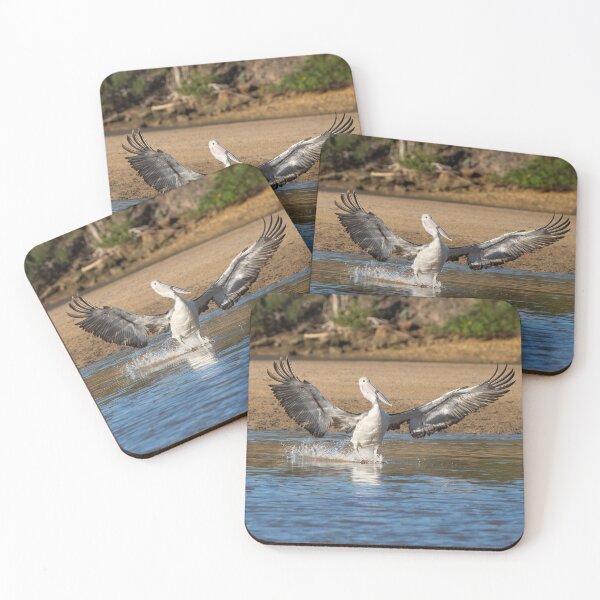 Item preview, Australian Pelican Landing on Water designed and sold by Barry Callister Photography.