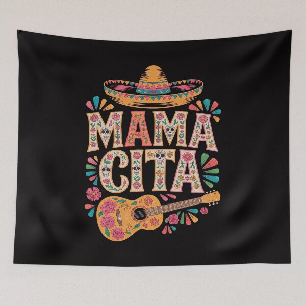 Item preview, Cinco De Mayo Mamacita Flower Mama Cita Mexican Fiesta Party designed and sold by Vexat062Art.