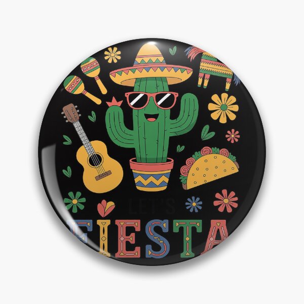 Item preview, Cinco De Mayo Mexican Cactus Lets Fiesta Party Women designed and sold by Vexat062Art.