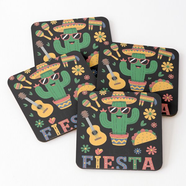 Item preview, Cinco De Mayo Mexican Cactus Lets Fiesta Party Women designed and sold by Vexat062Art.