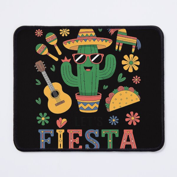 Item preview, Cinco De Mayo Mexican Cactus Lets Fiesta Party Women designed and sold by Vexat062Art.