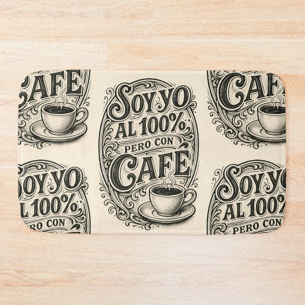 Item preview, It's me 100%... but with coffee (Black and White Version)Version 2 — By COLORALMY designed and sold by Coloralmy.