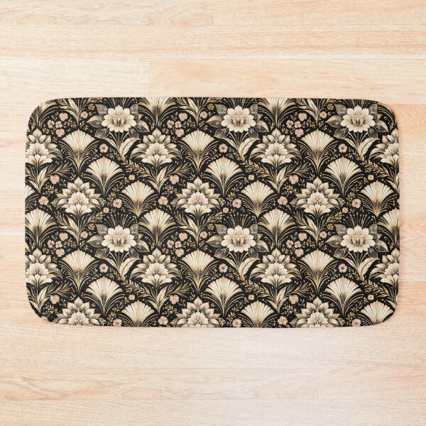 Item preview, Art Deco Inspired Fan Floral designed and sold by Poetic Patterns Studio.