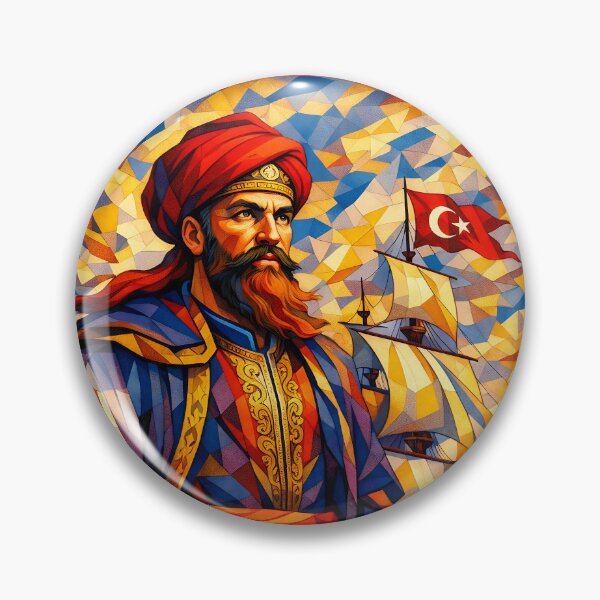 Item preview, Barbarossa Ottoman Empire Admiral Redbeard, EA Soldier NFT Collection, Admirals Series designed and sold by EASNFTCOL.