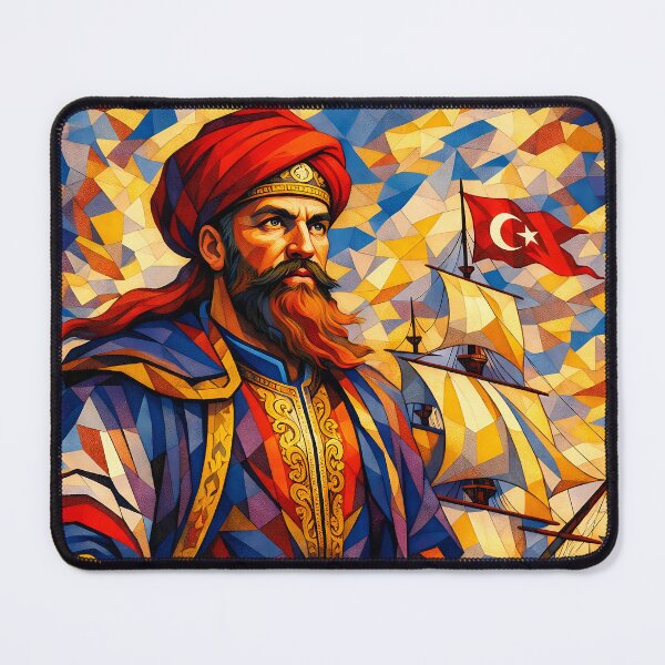 Item preview, Barbarossa Ottoman Empire Admiral Redbeard, EA Soldier NFT Collection, Admirals Series designed and sold by EASNFTCOL.