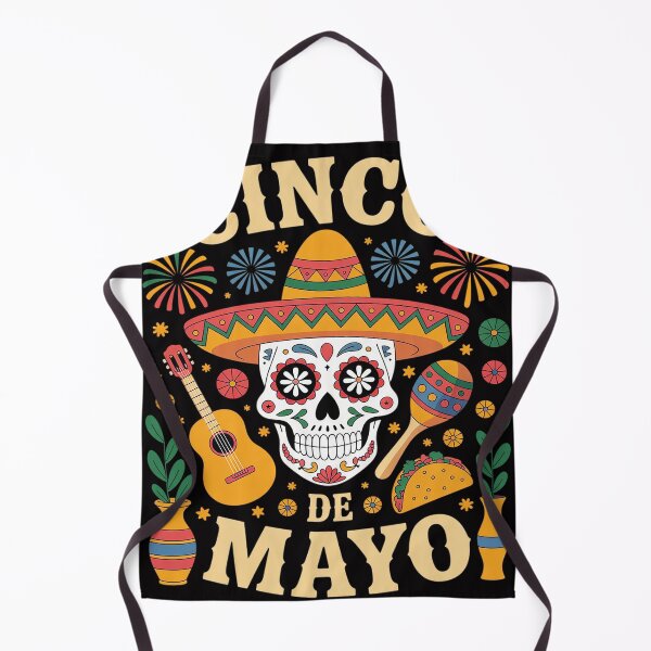 Item preview, Cinco De Mayo Mexican Sugar Skull Fiesta Squad 5 De Mayo designed and sold by Vexat062Art.