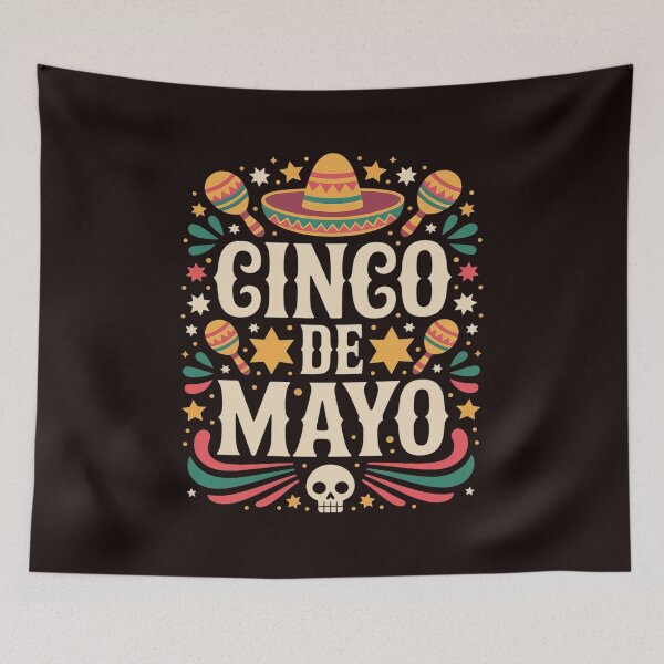 Artikelvorschau, Cinco de Mayo Fiesta Mexikanisch entworfen und verkauft von MichaelStalkas.