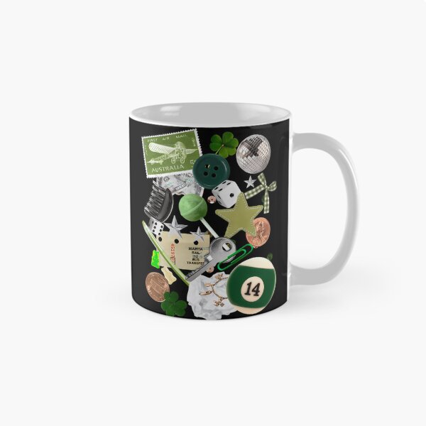 Item preview, What’s In My Bag Green Flatlay Design designed and sold by utrgwwtbl53.
