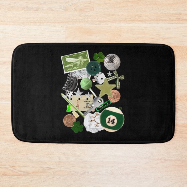 Item preview, What’s In My Bag Green Flatlay Design designed and sold by utrgwwtbl53.
